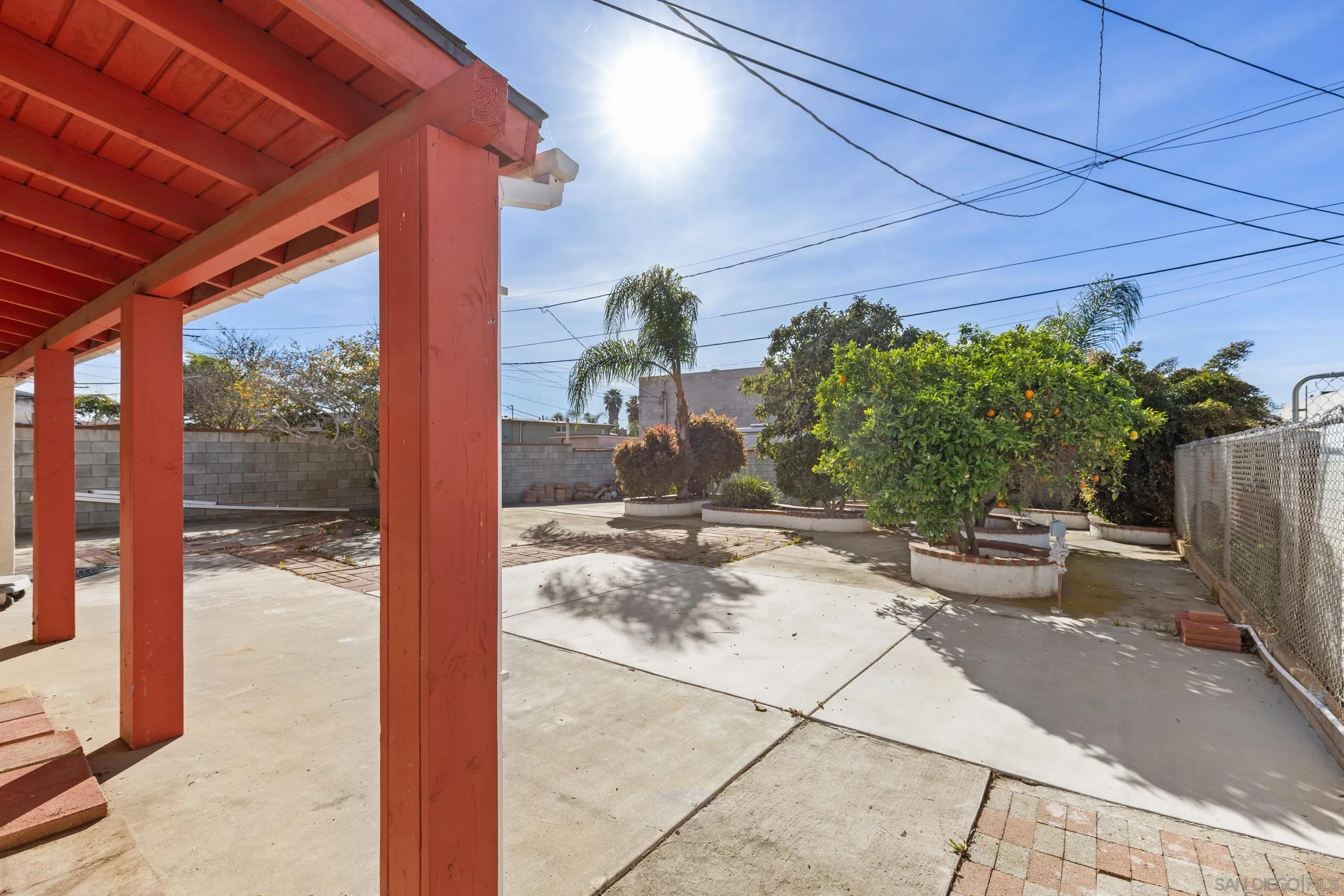 538 Paraiso Avenue Spring Valley, CA 91977 - Photo 16 of 17 a view of a porch with potted plants