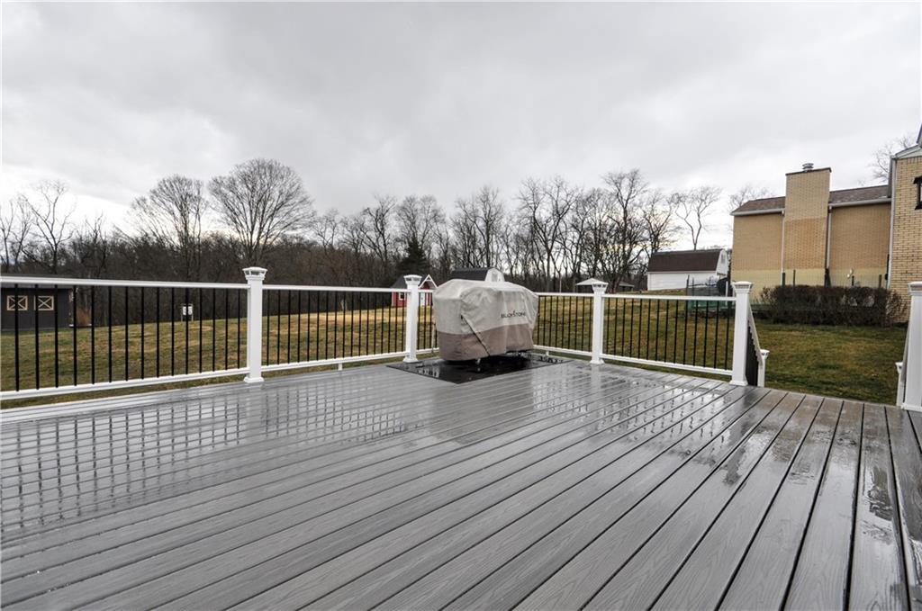 63 Blair Road Eighty Four, PA 15330 - Photo 29 of 36 a view of a balcony with wooden floor