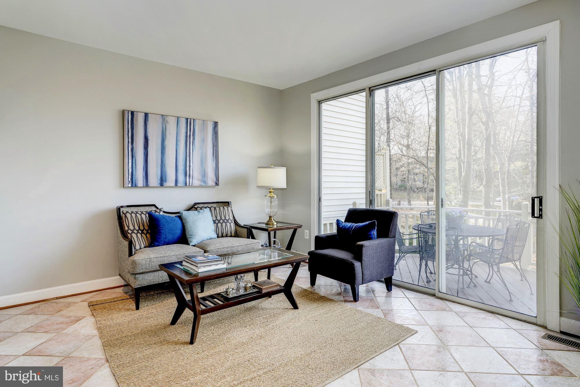11516 Waterhaven Court Reston, VA 20190 - Photo 14 of 46 Family Great Room off Kitchen has Tiled Floors