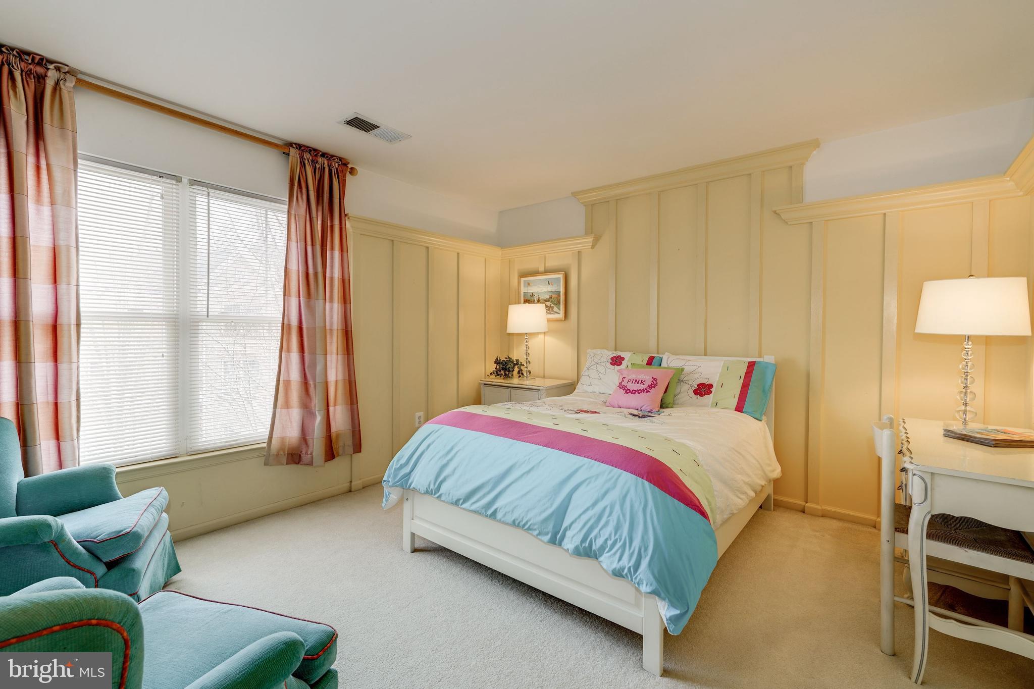 11516 Waterhaven Court Reston, VA 20190 - Photo 24 of 46 Large Second Bedroom with Board and Batten Trim