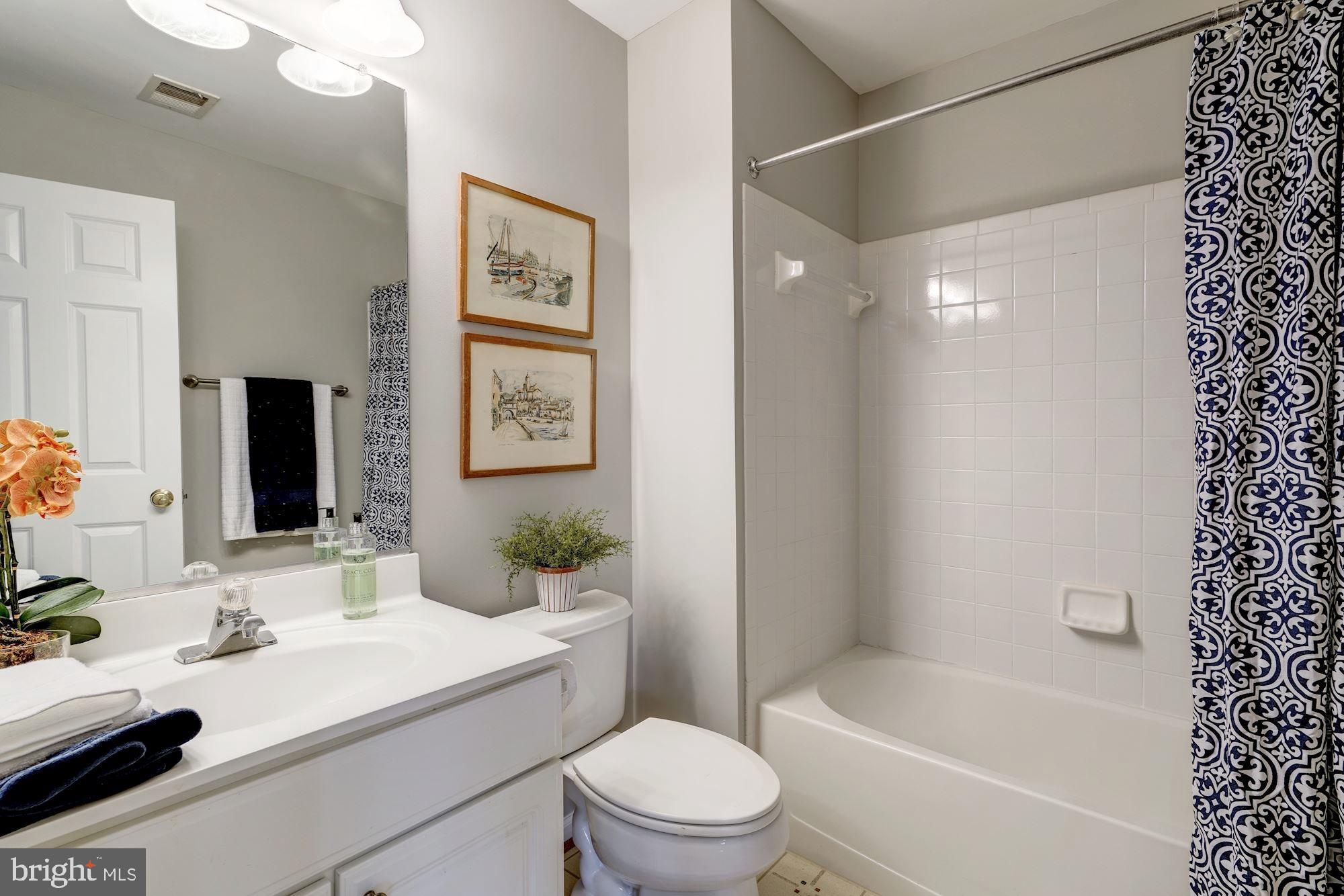 11516 Waterhaven Court Reston, VA 20190 - Photo 33 of 46 3rd Full Bath in Basement with Shower/Tub & Vanity
