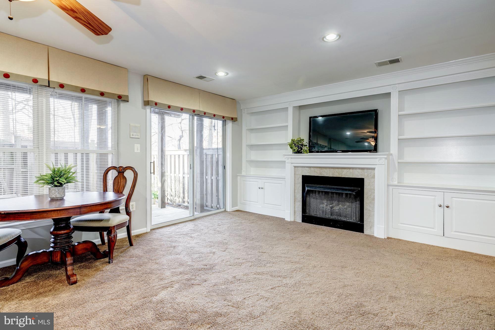 11516 Waterhaven Court Reston, VA 20190 - Photo 35 of 46 Light Filled Lower Level with Glass Door to Patio