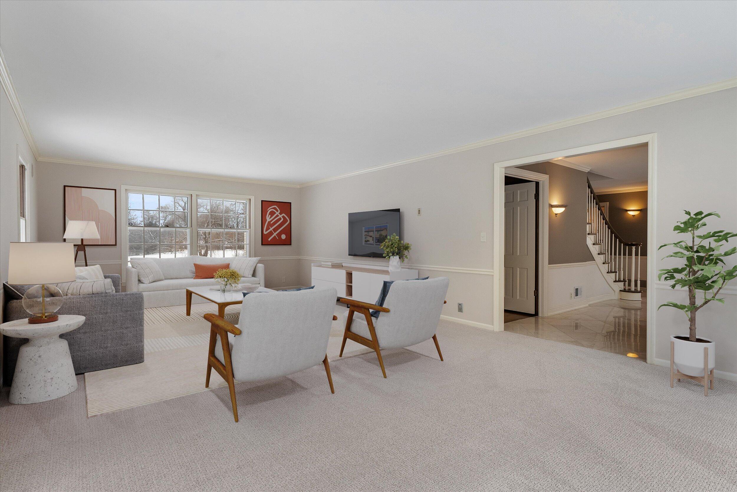 8704 West Bonniwell Road Mequon, WI 53097 - Photo 11 of 58 living Room