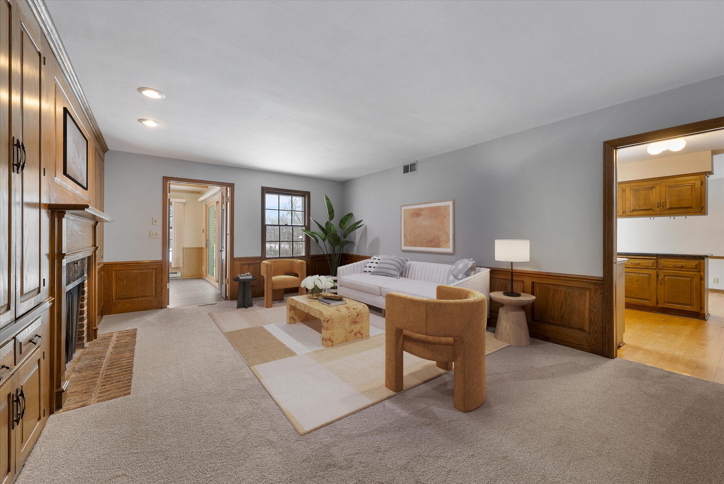 8704 West Bonniwell Road Mequon, WI 53097 - Photo 14 of 58 Living Room