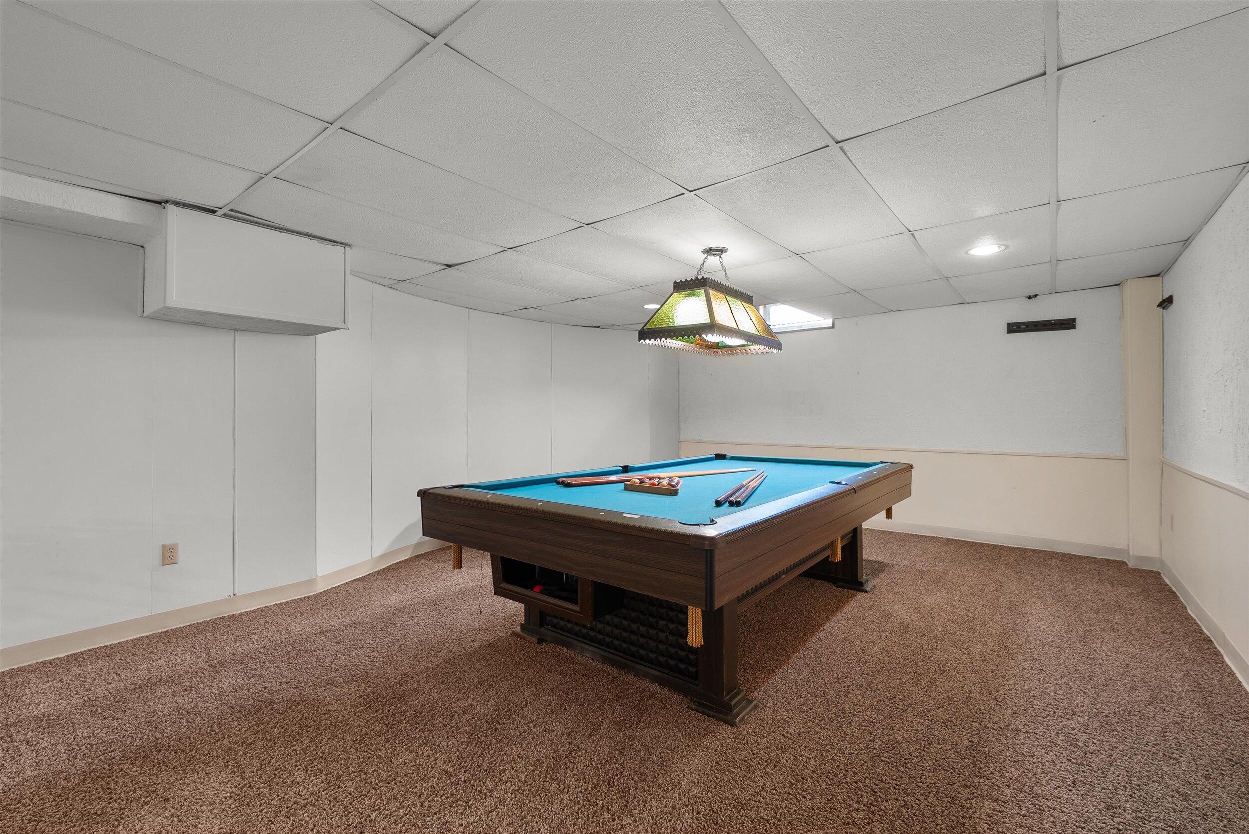 8704 West Bonniwell Road Mequon, WI 53097 - Photo 32 of 58 Lower Level Rec Room