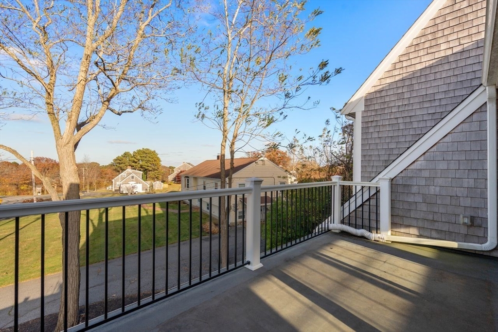 1 Dillingham Avenue Sandwich, MA 02563 - Photo 24 of 36 a view of a balcony with staircase