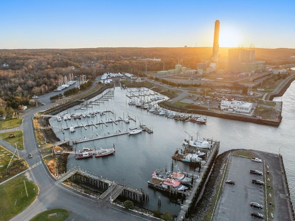 1 Dillingham Avenue Sandwich, MA 02563 - Photo 34 of 36 an aerial view of a house with a ocean view