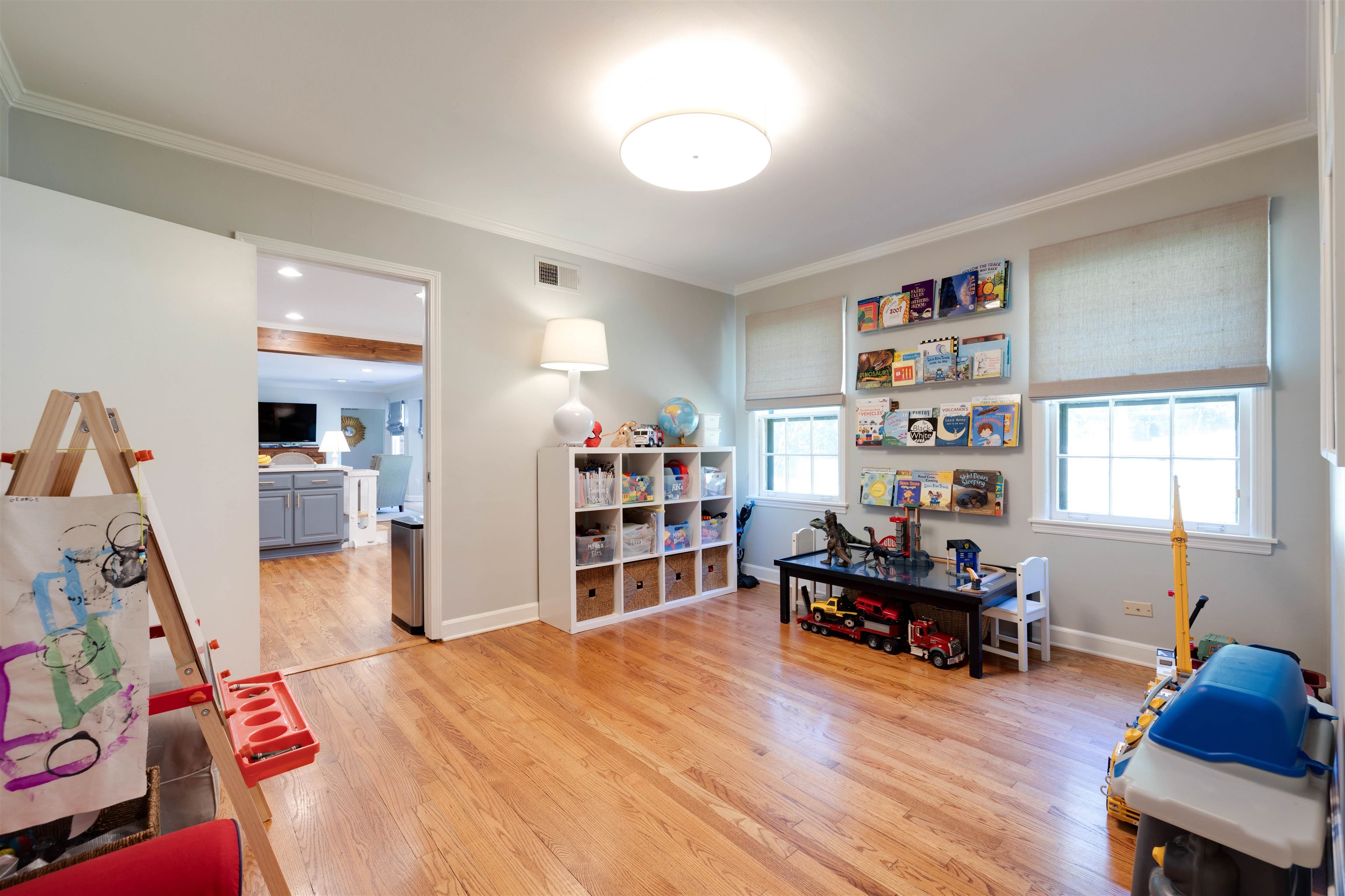 5430 Normandy Road Memphis, TN 38120 - Photo 24 of 32 This room has access from the back hall as well as the kitchen. It can be such a charming nursery, playroom or office; the closet is located the hall, allowing for wall space in the room.