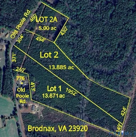 $79,995 | 0 Old Poole Road, Brodnax, VA 23920