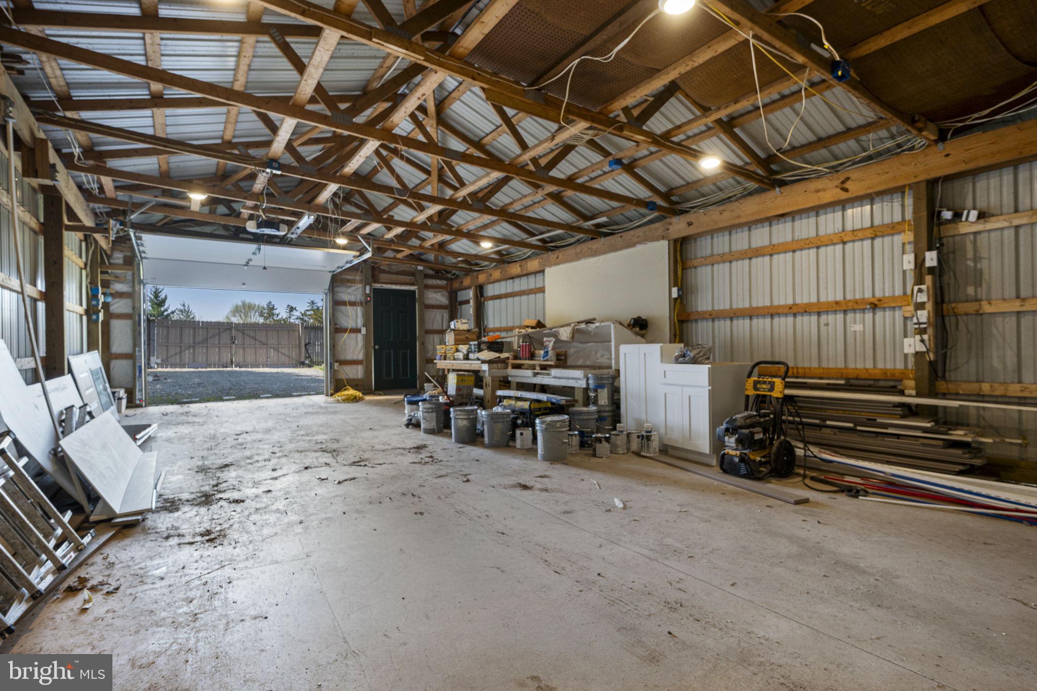 319 Fairview Chapel Road Birdsboro, PA 19508 - Photo 29 of 34 Spacious workshop with rustic charm.