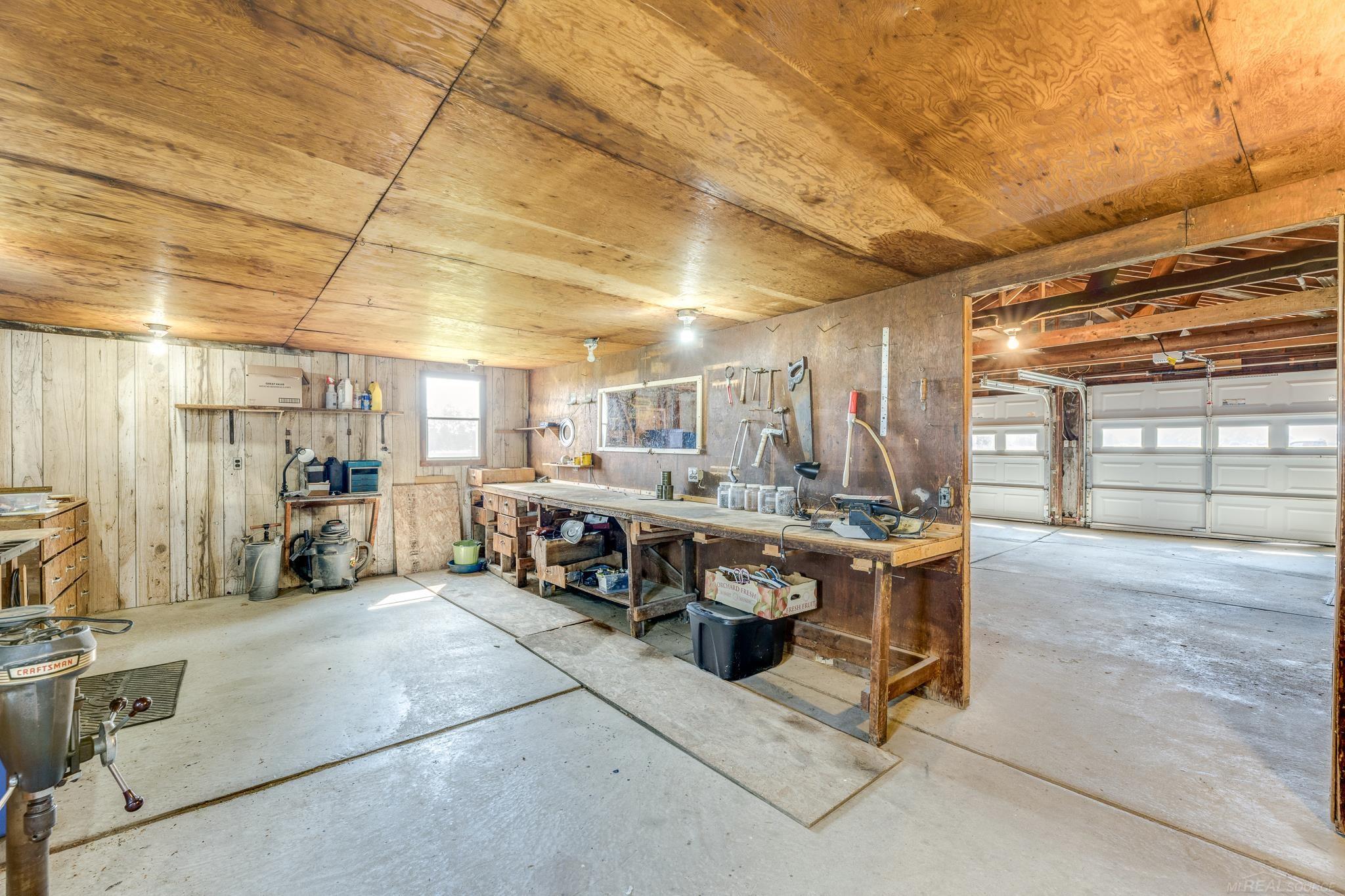 4178 Aitken Road Croswell, MI 48422 - Photo 33 of 43 Heated & Insulated Workshop