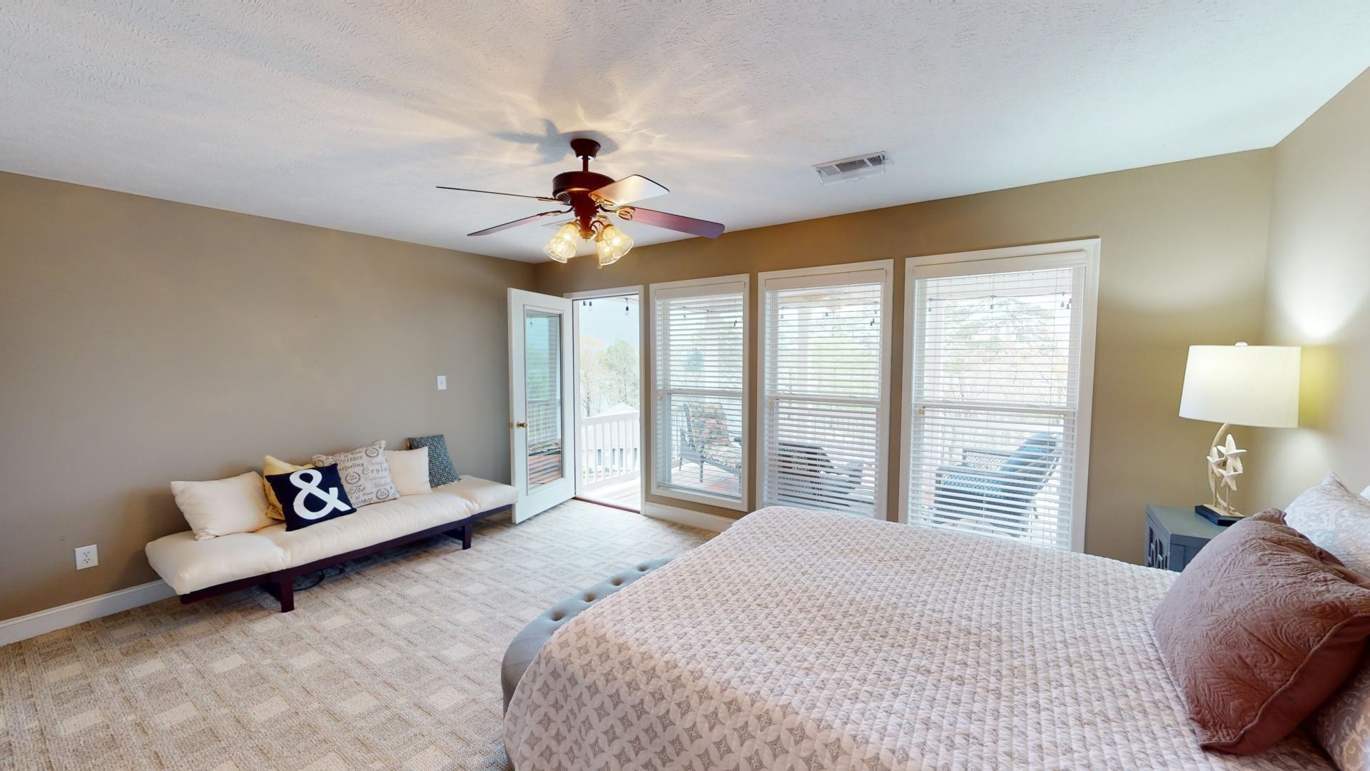 19 Aqua Drive Iuka, MS 38852 - Photo 28 of 33 a bedroom with a bed couch and window