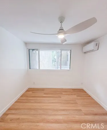 a view of small space with racks on the wall