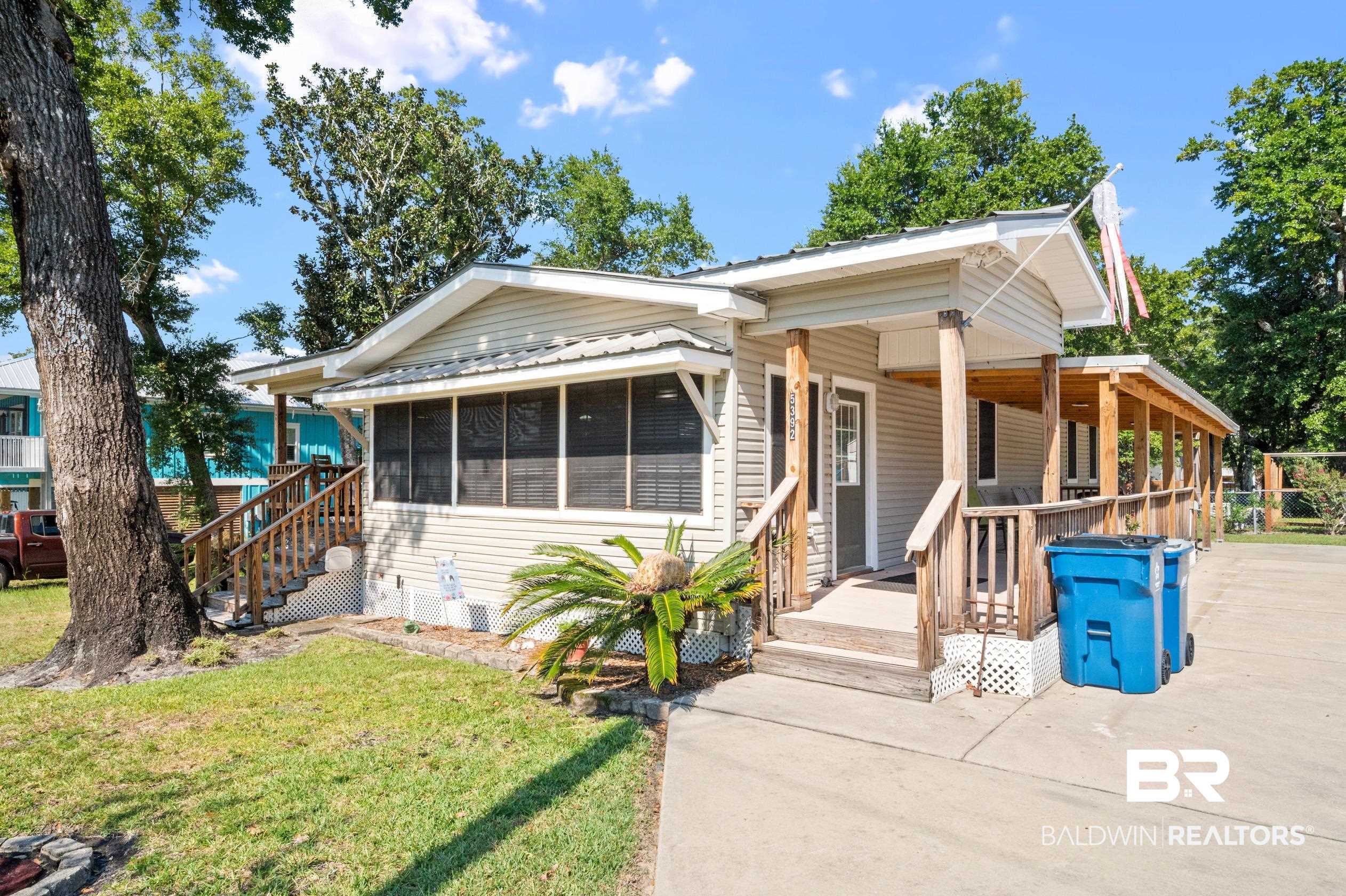 5392 Ornacor Avenue Orange Beach, AL 36561 - Photo 28 of 48 Bungalow-style home with a sunroom