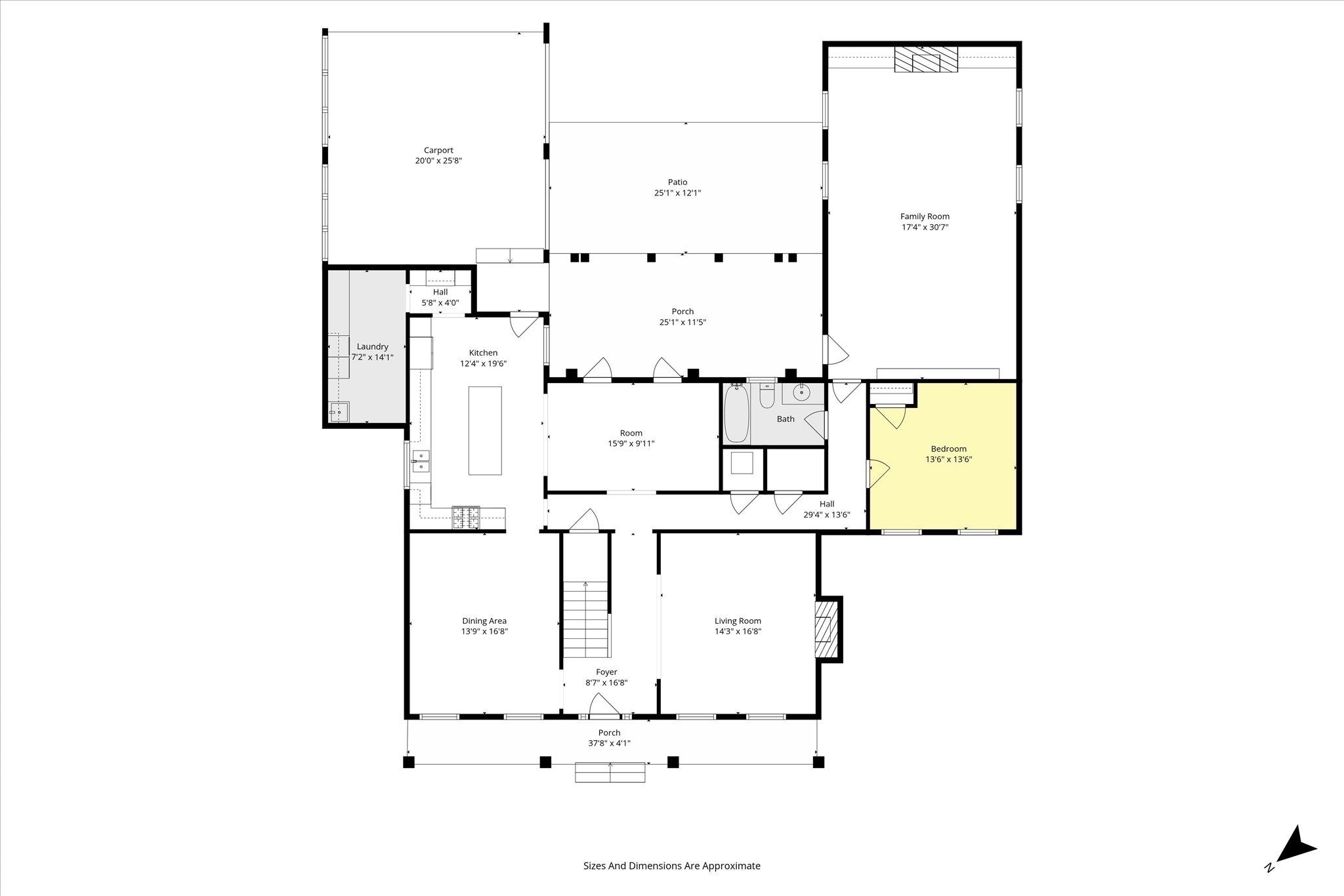 4776 Falls Church Road Mobile, AL 36608 - Photo 44 of 45 View of property floor plan