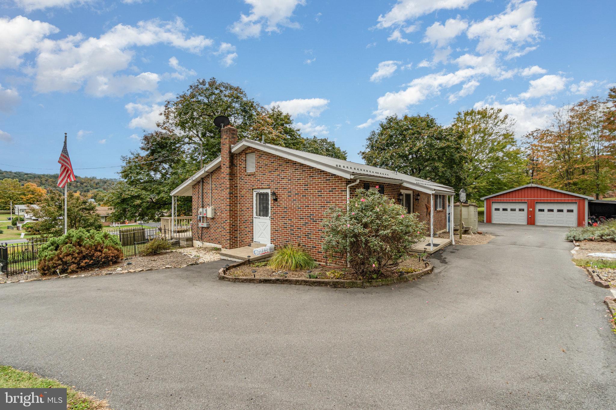 685 Dry Valley Road Lewistown, PA 17044 - Photo 26 of 32 Brick Home offers macadam circle driveway use.