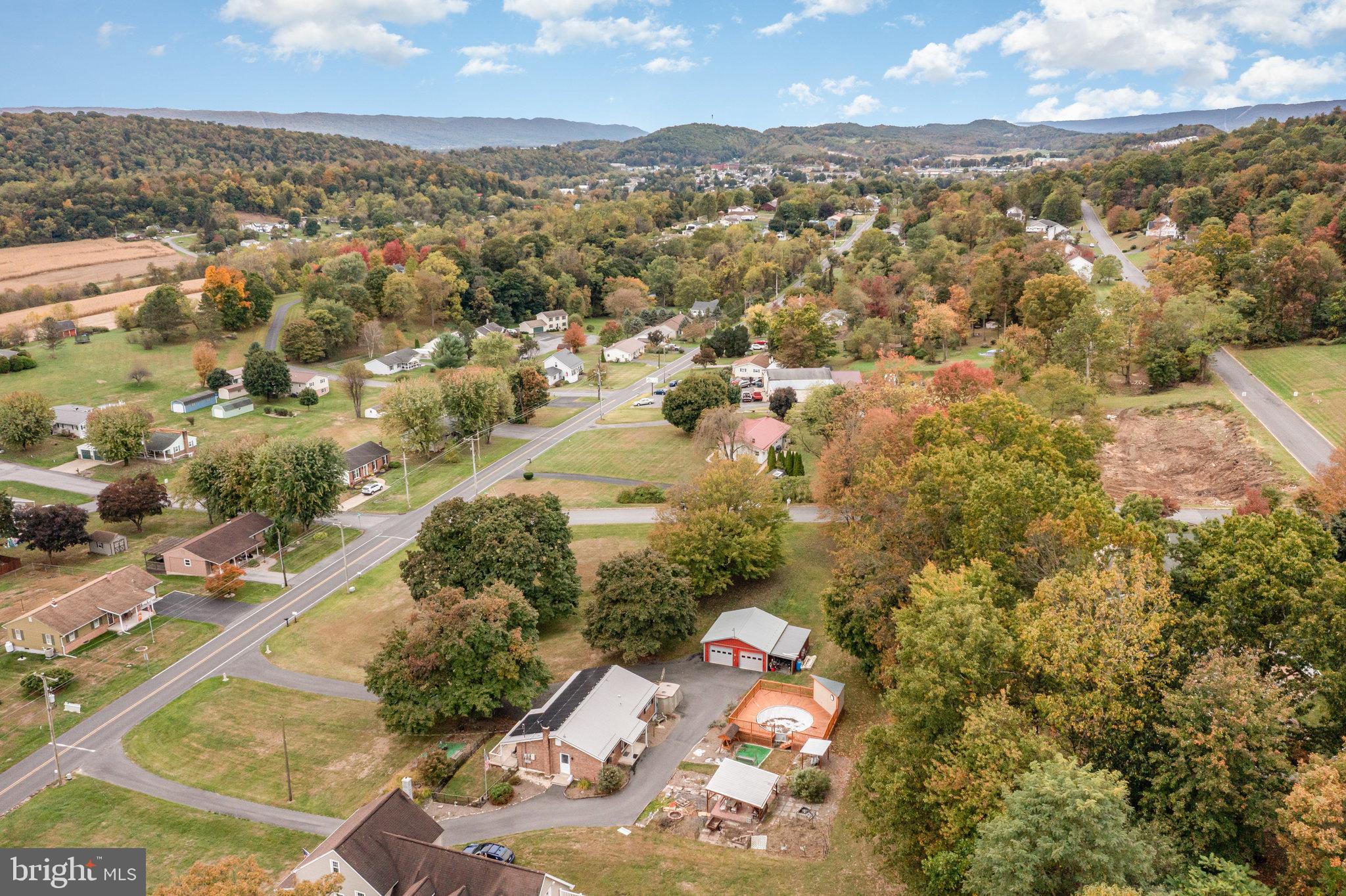 685 Dry Valley Road Lewistown, PA 17044 - Photo 6 of 32 Bird's eye view of Mature Shade Trees on 1.18 acre