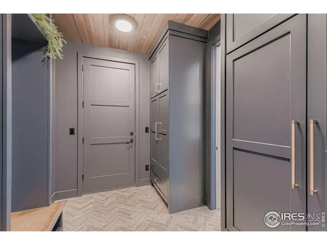 a view of closet area