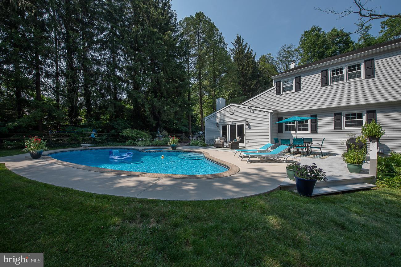 449 King Road West Chester, PA 19380 - Photo 48 of 63 Backyard View of Pool