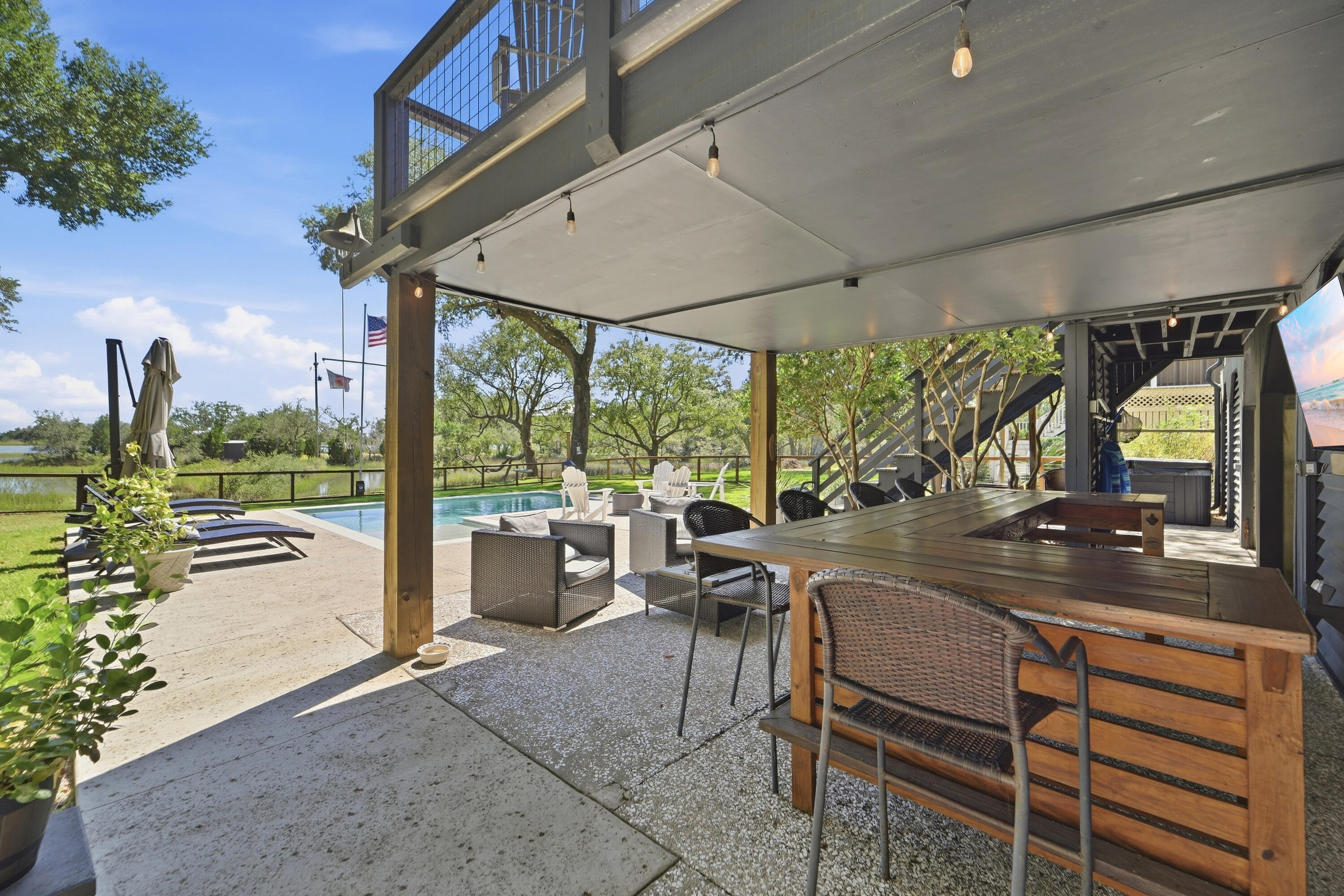 6827 Limehouse Road Awendaw, SC 29429 - Photo 67 of 85 outdoor bar