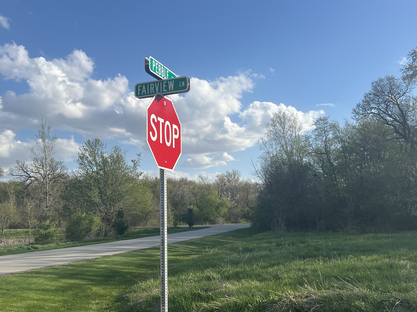 10909 Pebble Drive Huntley, IL 60142 - Photo 2 of 8 a view of a yard with entertaining space