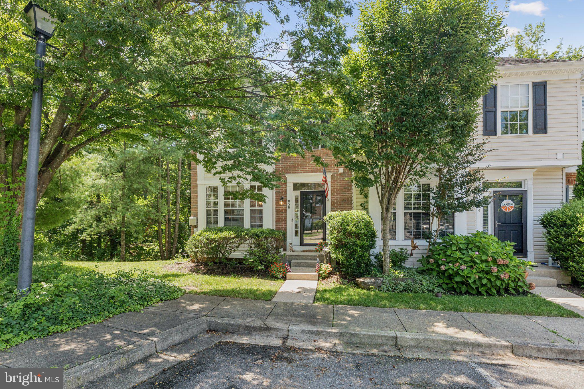 856 Stonehurst Drive Annapolis, MD 21409 - Photo 22 of 31 front view of a house with a garden