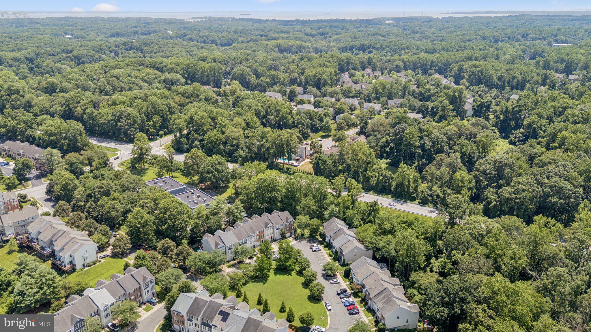 856 Stonehurst Drive Annapolis, MD 21409 - Photo 28 of 31 an aerial view of a houses with a yard
