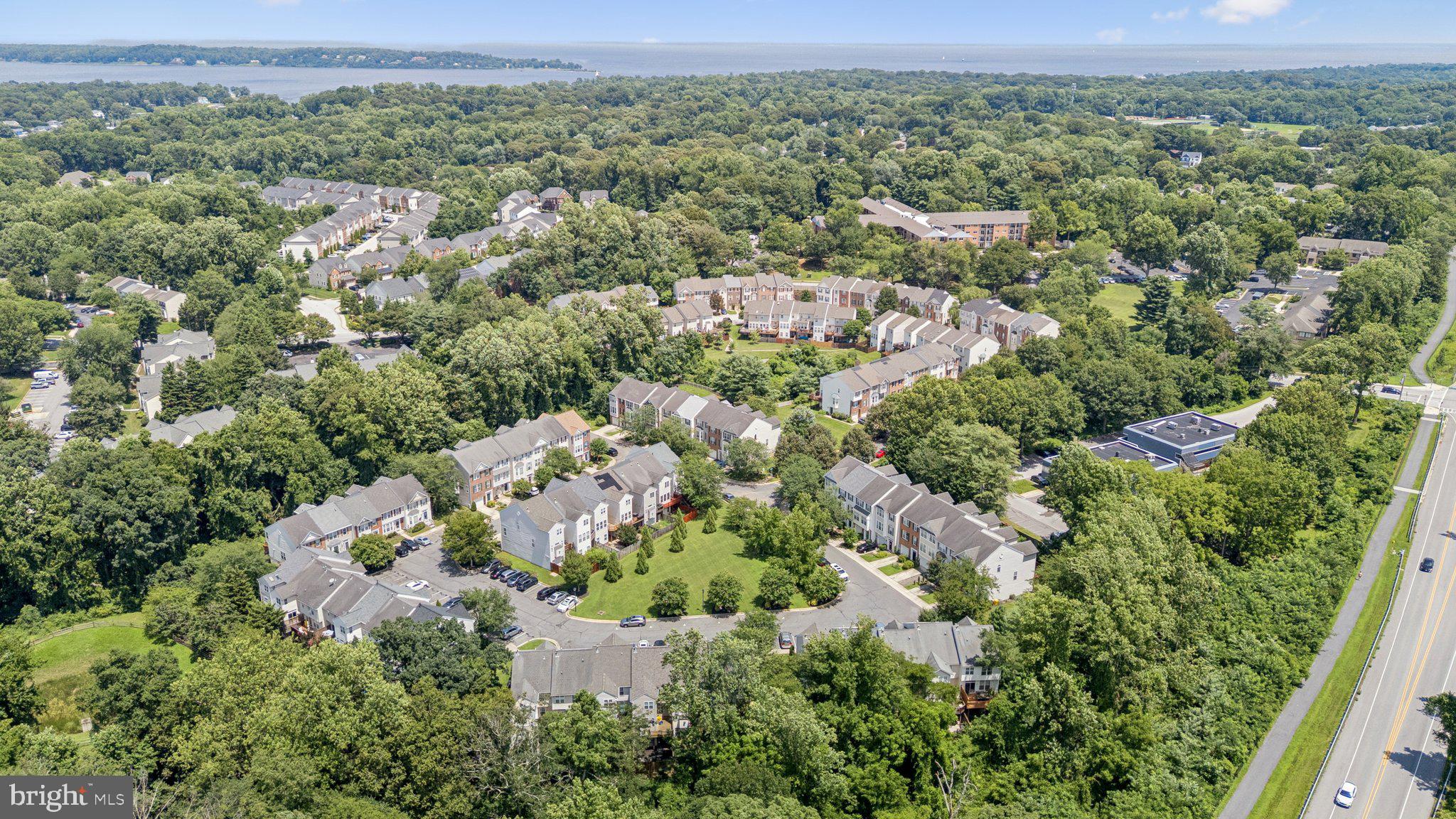 856 Stonehurst Drive Annapolis, MD 21409 - Photo 29 of 31 an aerial view of a house with a yard