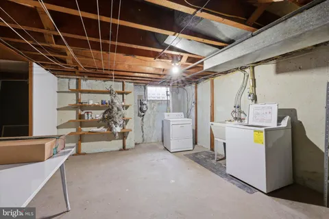 a view of a storage & utility room