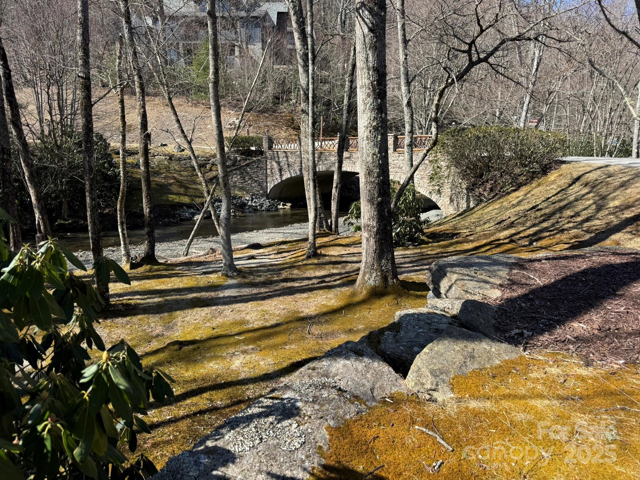 Lot 240 Thunder Wood Trail, Unit 240 Blowing Rock, NC 28605 - Photo 13 of 14 a view of backyard with swimming pool and sitting area