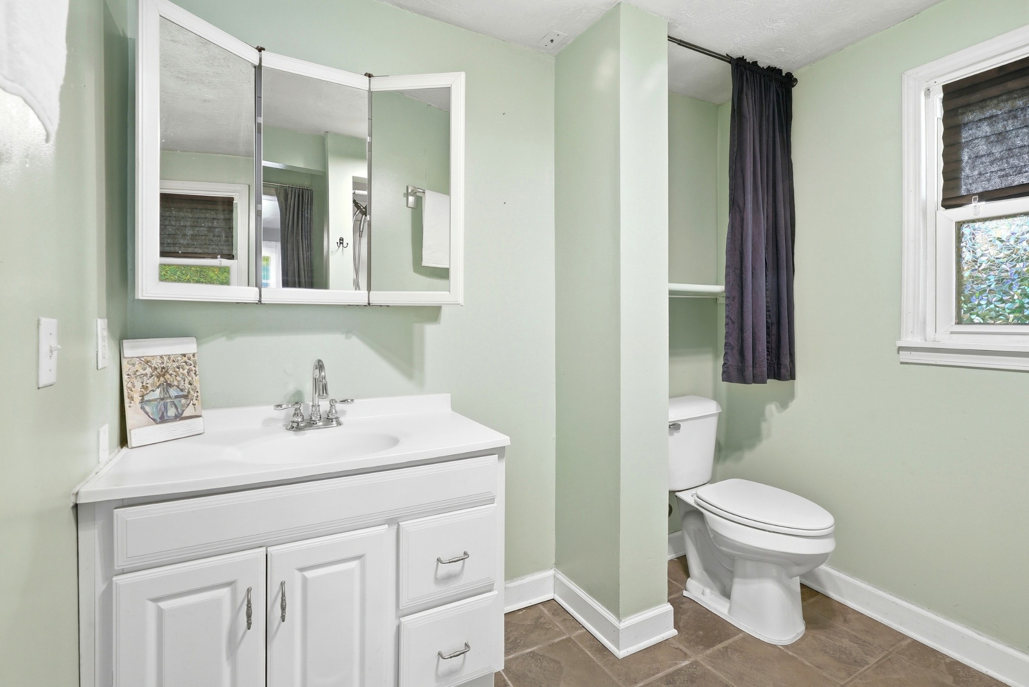 6471 Highway 161 Springfield, TN 37172 - Photo 32 of 57 a bathroom with a sink a toilet and a mirror