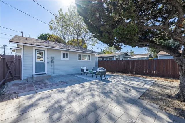a view of a outdoor space with sitting area
