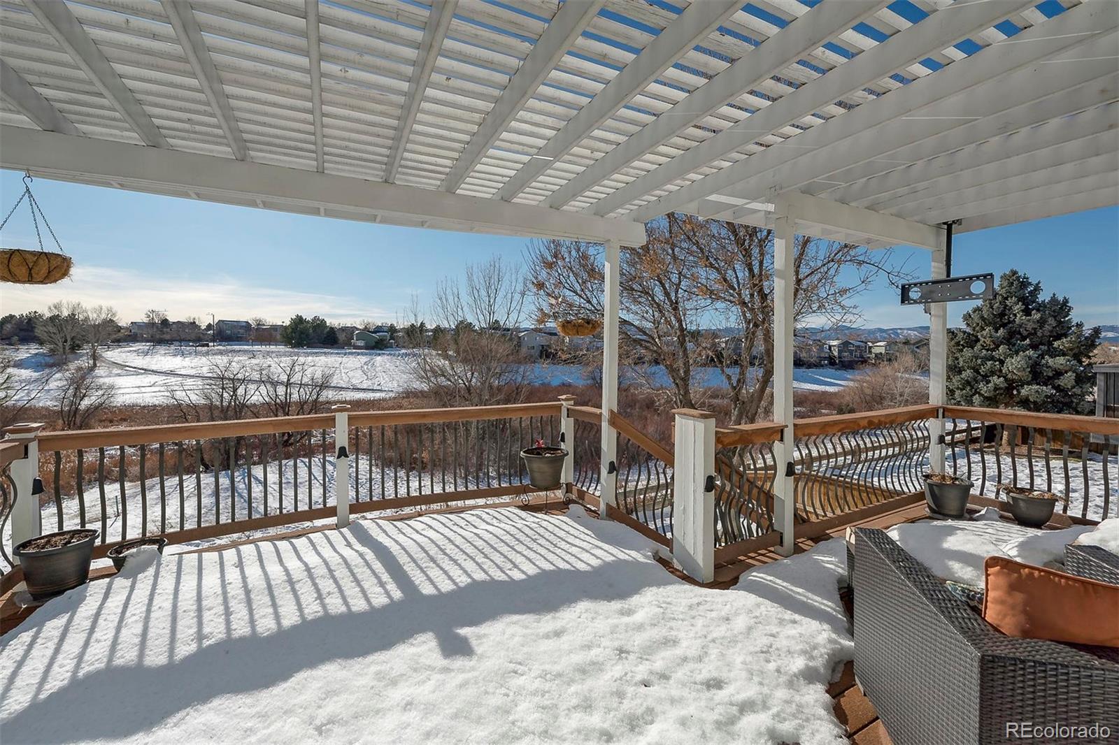 9847 Spring Hill Lane Highlands Ranch, CO 80129 - Photo 15 of 33 a view of balcony with furniture