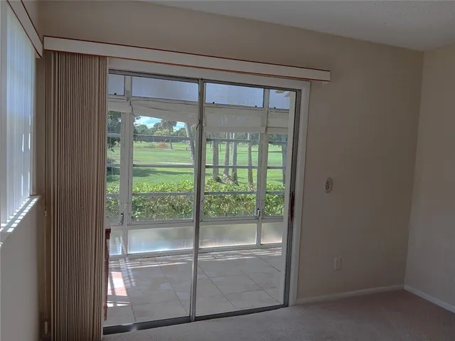 a view of front door