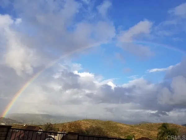 a view of city and sky