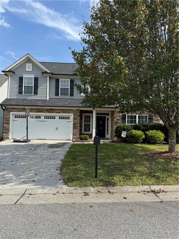 4547 Silo Ridge Clemmons, NC 27012 - Photo 3 of 37 Road view of home