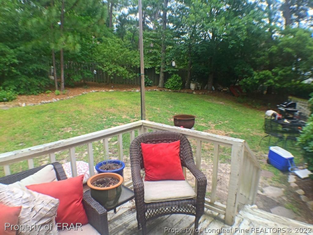 6250 Kirkwall Road Fayetteville, NC 28311 - Photo 15 of 16 a view of a two chairs in the deck
