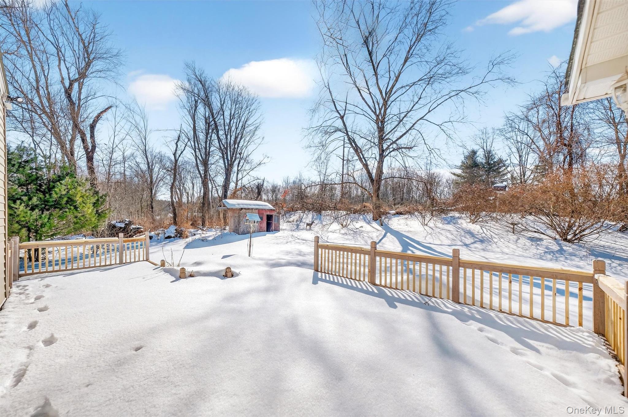 27 Franklin Road Hyde Park, NY 12538 - Photo 33 of 37 a view of snow on the side of a building