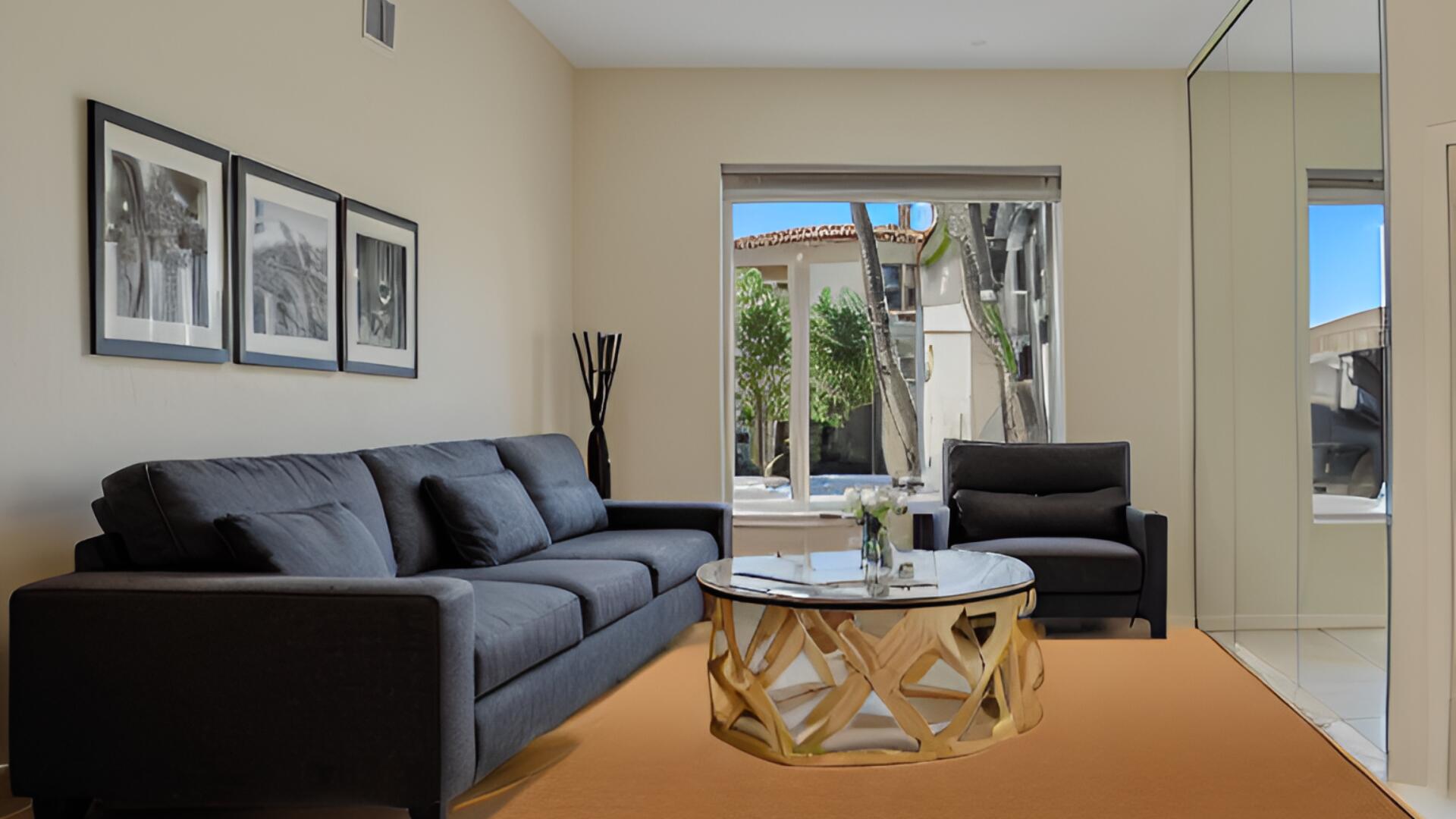6809 Portside Drive Boca Raton, FL 33496 - Photo 21 of 43 Virtually Staged Living Room (2)