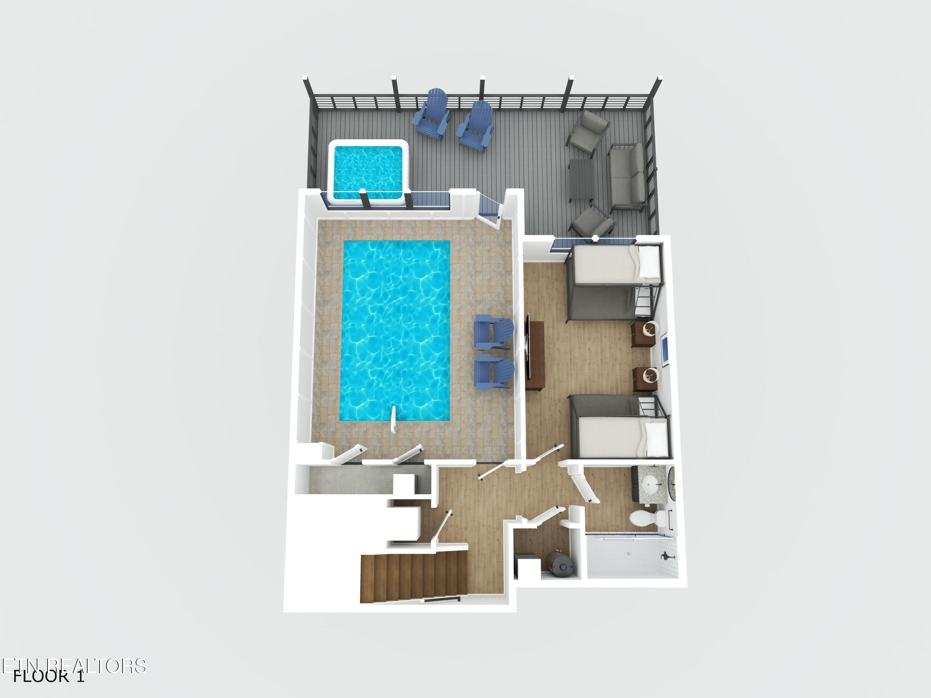 1349 Reedmont Way Sevierville, TN 37876 - Photo 30 of 32 002-3D 1st_floor