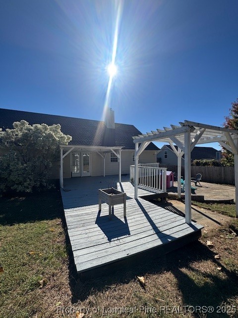 209 Dolphin Drive Raeford, NC 28376 - Photo 16 of 30 a view of a balcony with chairs