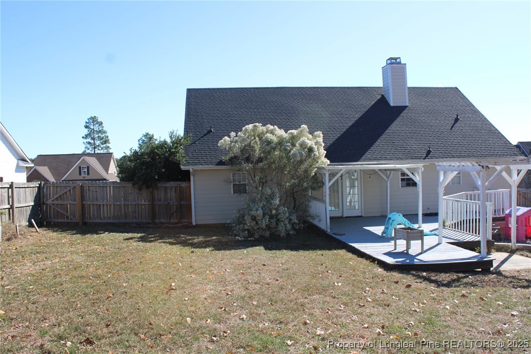 209 Dolphin Drive Raeford, NC 28376 - Photo 18 of 30 a view of a porch with furniture