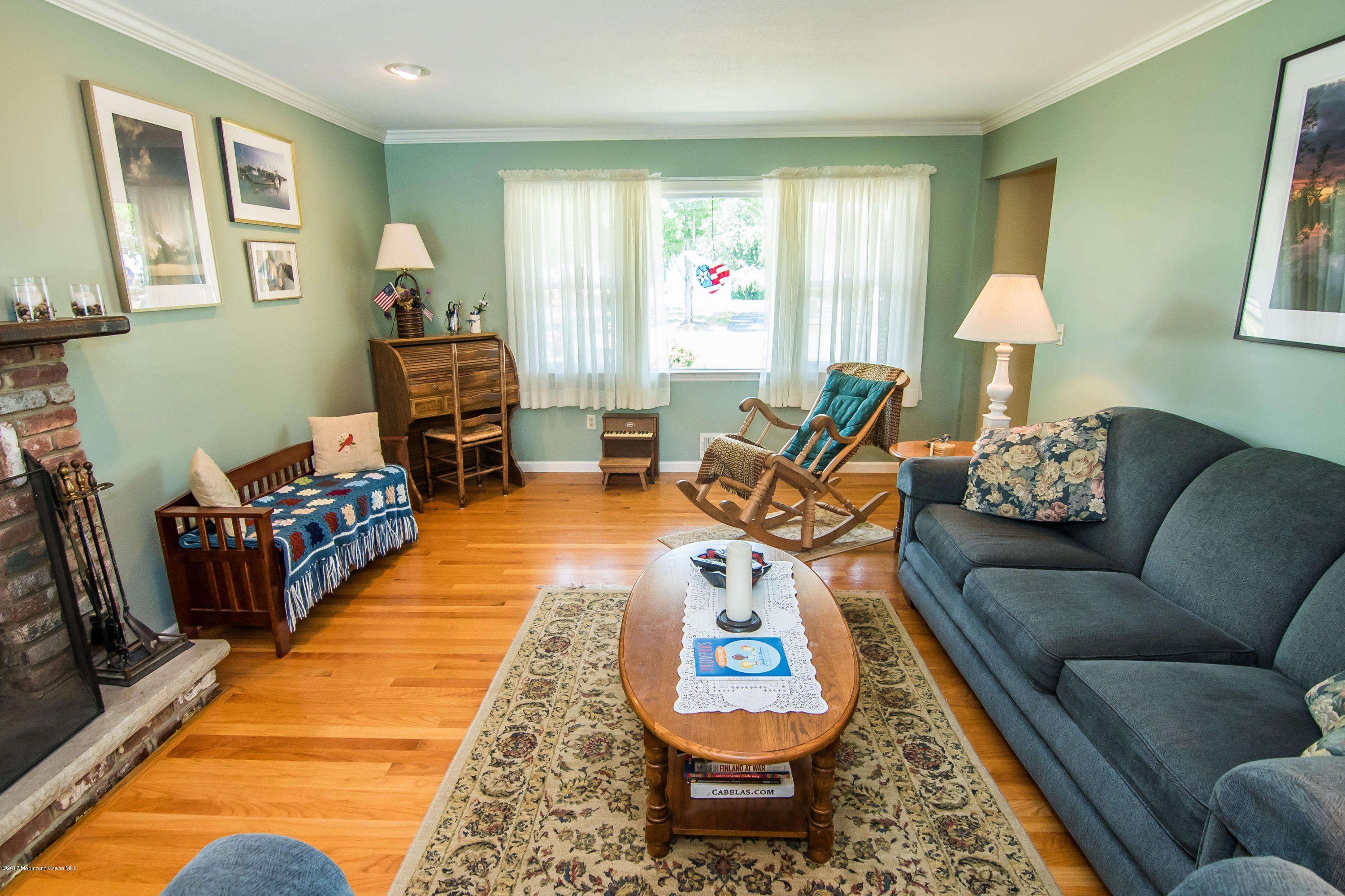 22 Old Post Road Freehold, NJ 07728 - Photo 14 of 61 a living room with furniture and a rug