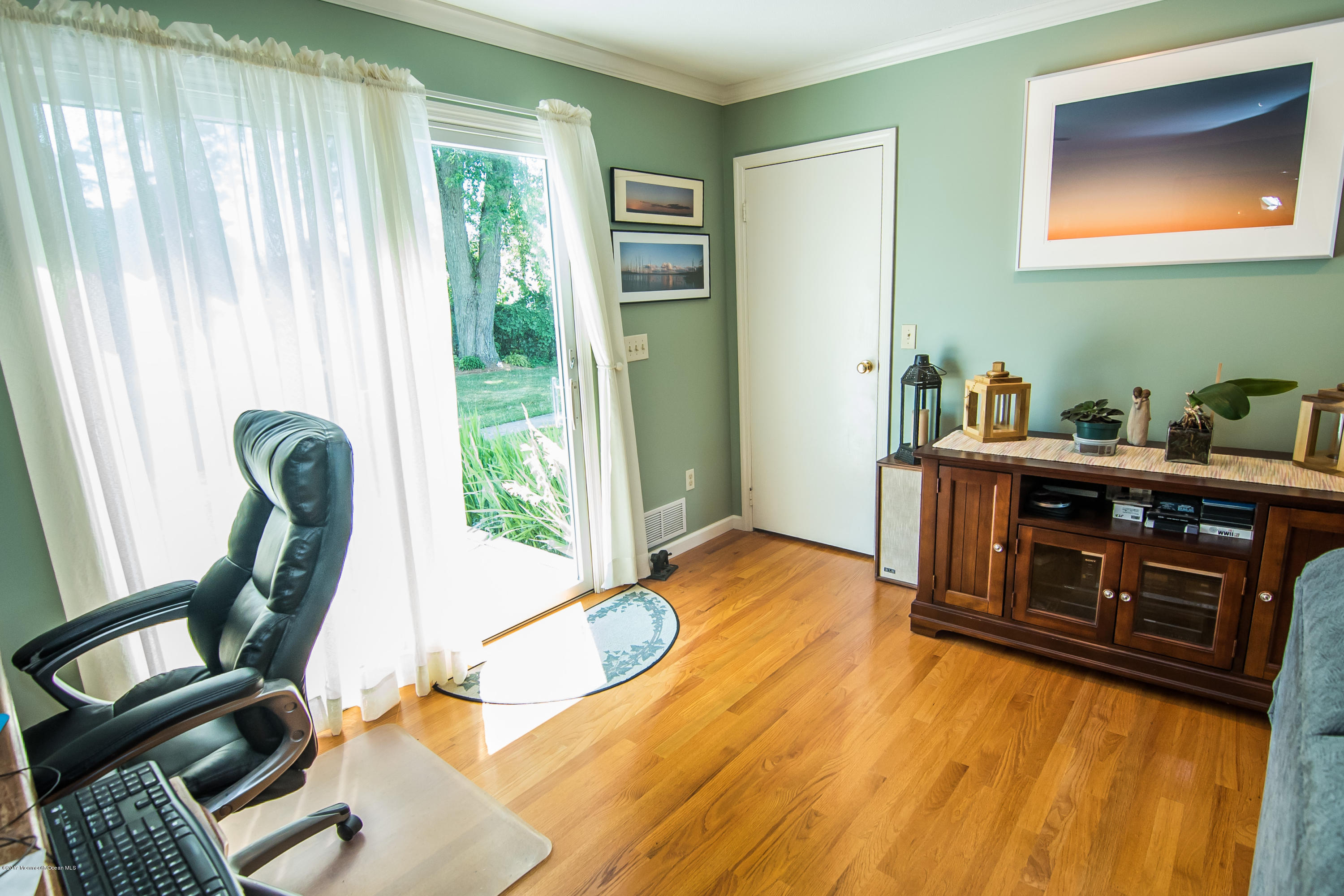 22 Old Post Road Freehold, NJ 07728 - Photo 16 of 61 a view of a workspace with furniture and a window