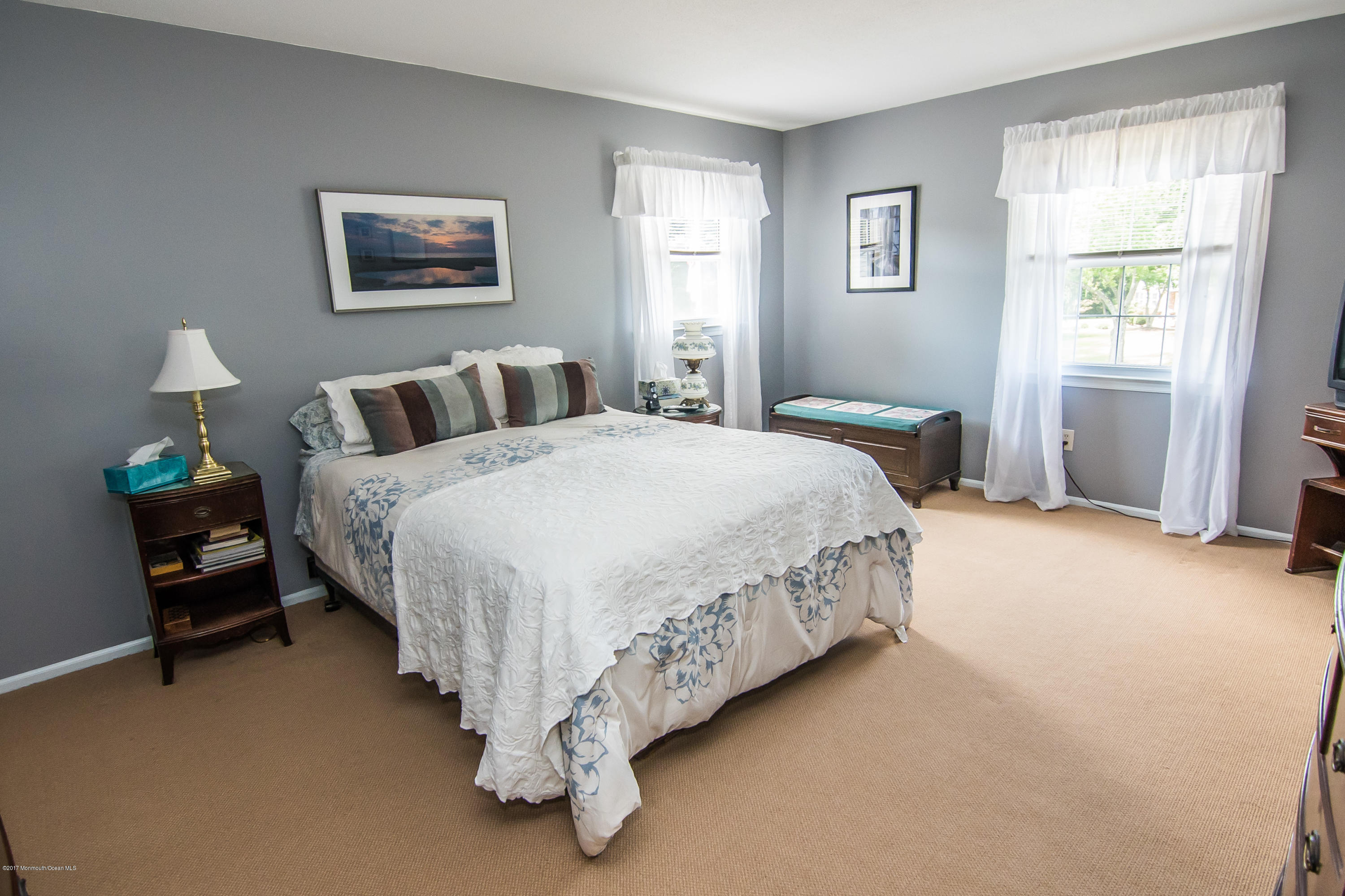22 Old Post Road Freehold, NJ 07728 - Photo 33 of 61 a spacious bedroom with a bed and a window