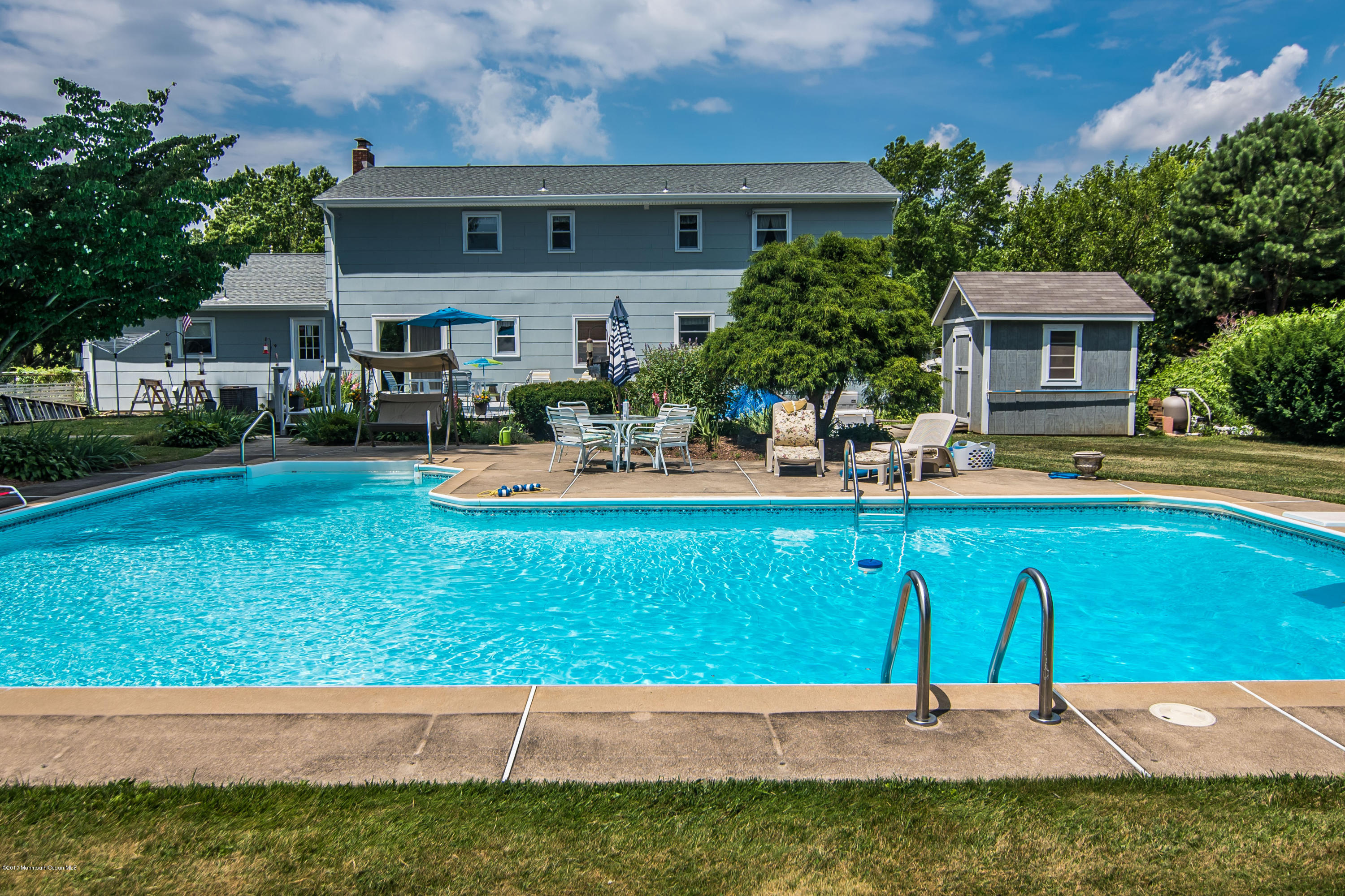 22 Old Post Road Freehold, NJ 07728 - Photo 48 of 61 a house view with a garden space