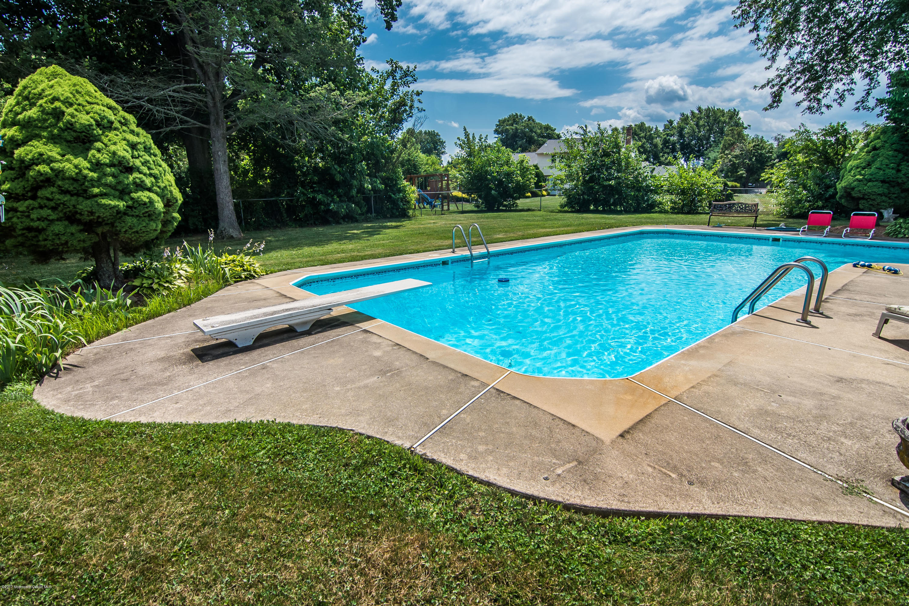 22 Old Post Road Freehold, NJ 07728 - Photo 50 of 61 a view of outdoor space and swimming pool