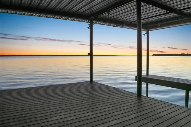 a view of ocean from a balcony