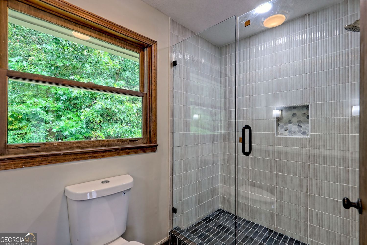 156 Tahoe Lane Dillard, GA 30537 - Photo 52 of 76 a bathroom with a shower and a toilet