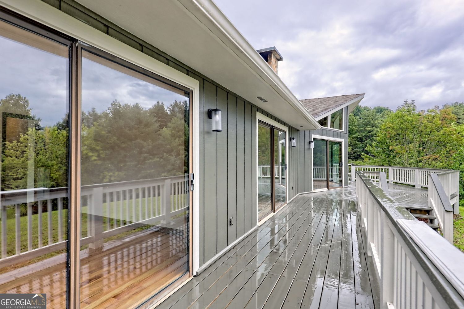 156 Tahoe Lane Dillard, GA 30537 - Photo 63 of 76 a view of balcony with wooden floor